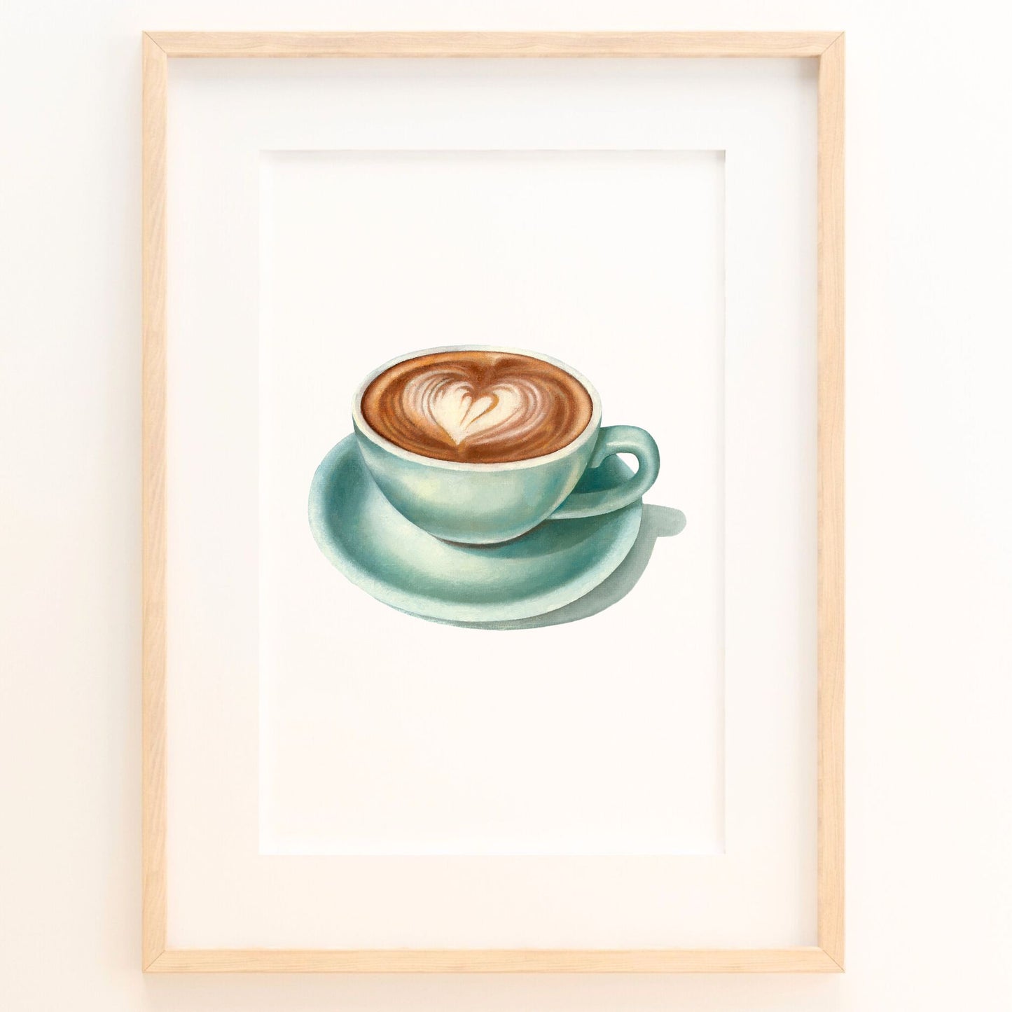 Heart-Shaped Cappuccino