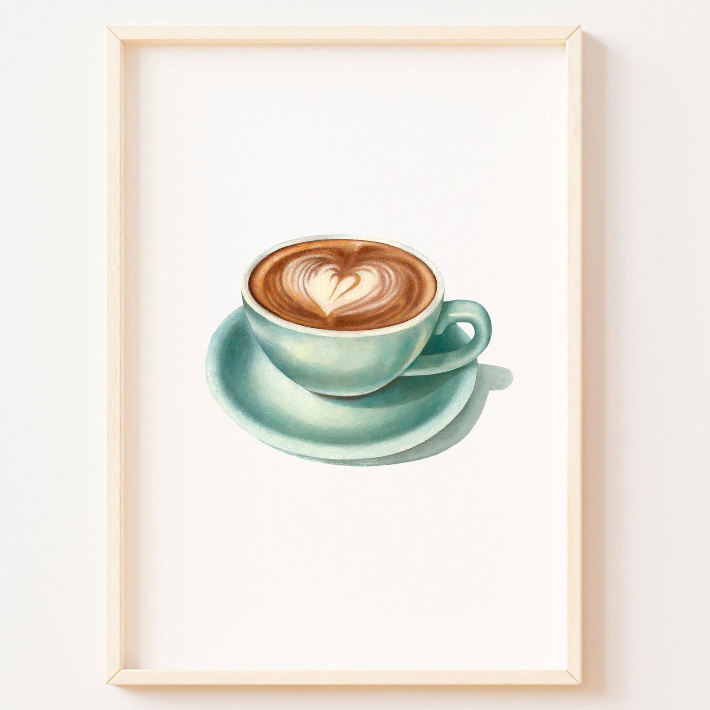 Heart-Shaped Cappuccino