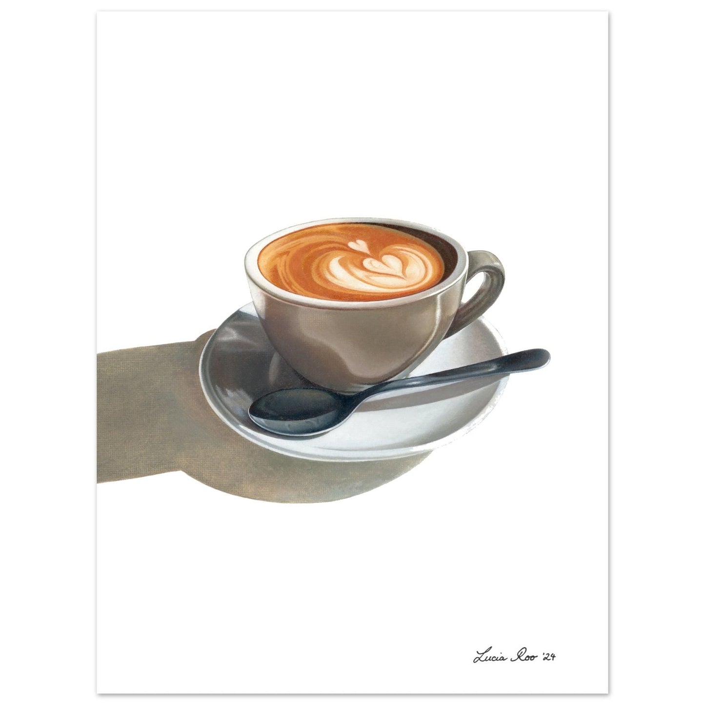 Double Heart Latte