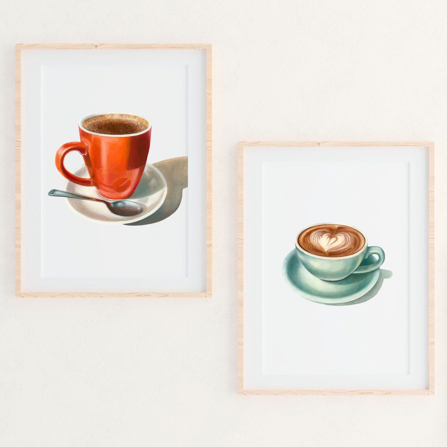 Heart-Shaped Cappuccino