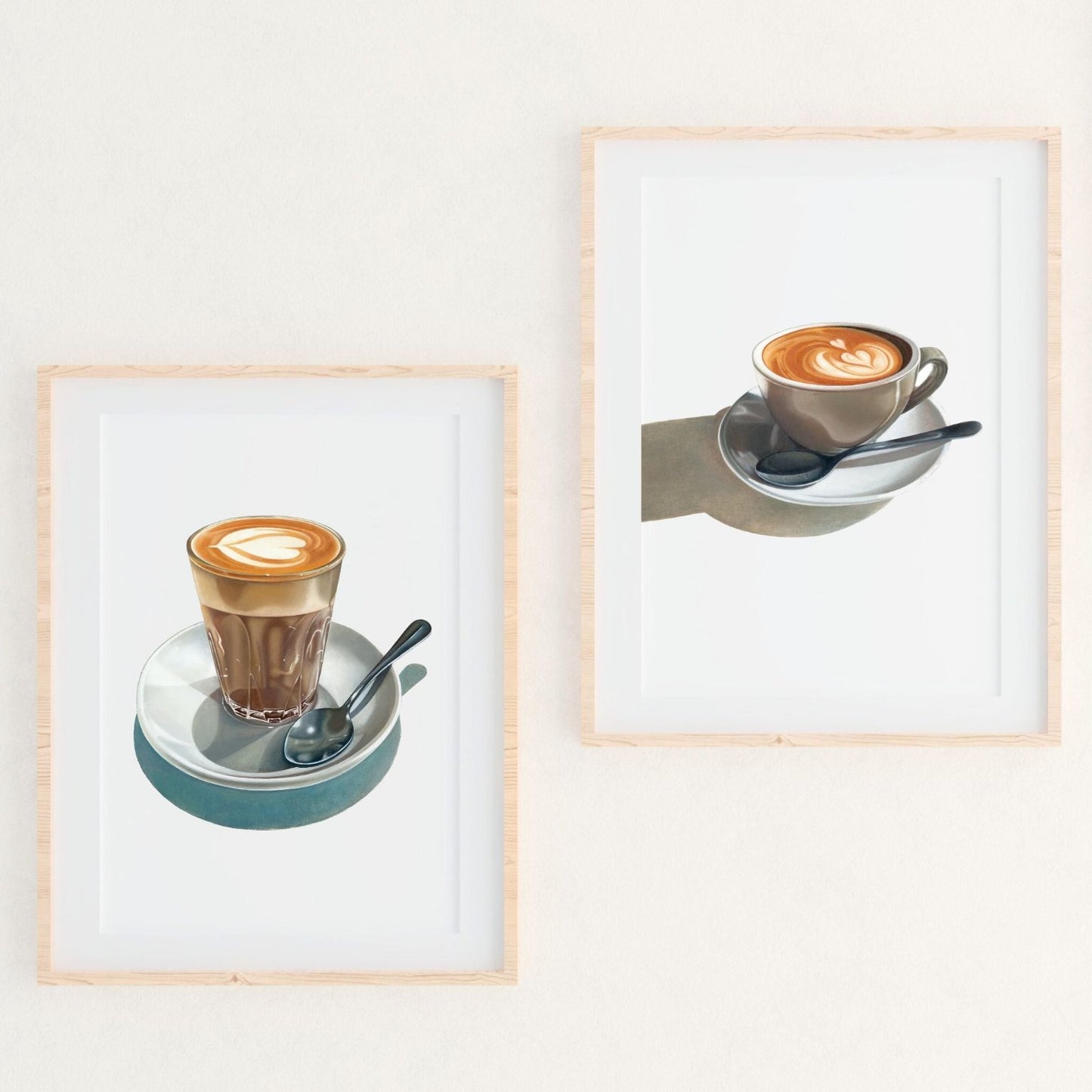 Double Heart Latte