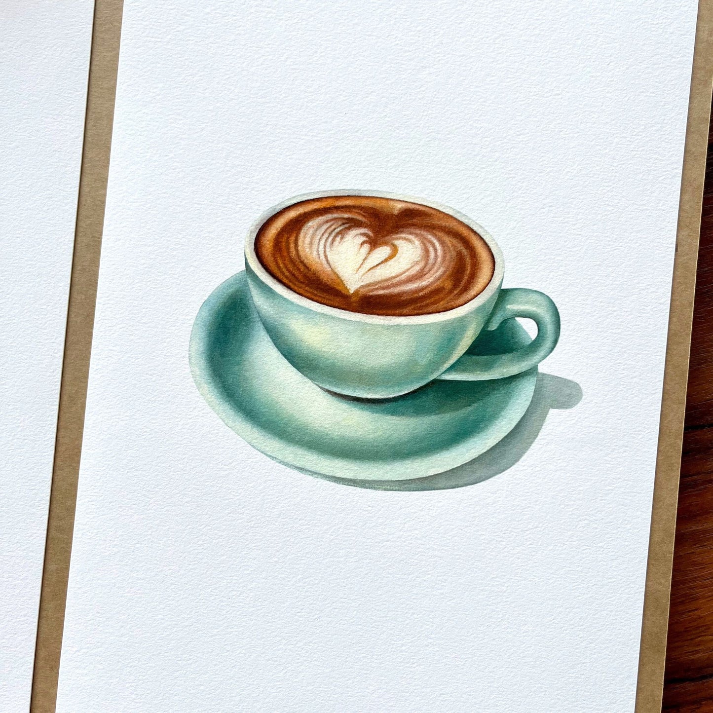 Heart-Shaped Cappuccino